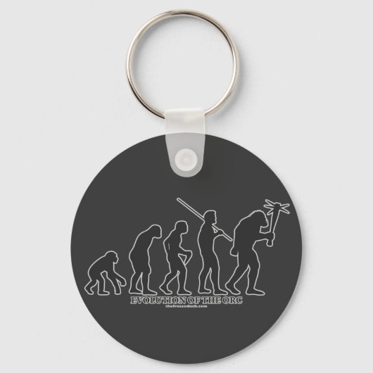 Evolutie van de Orc Sleutelhanger (Voorkant)