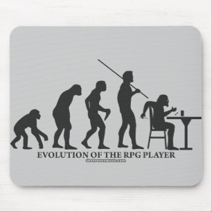 Evolutie van de RPG-speler Muismat