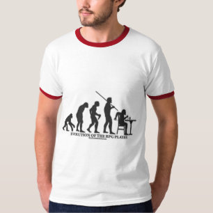 Evolutie van de RPG-speler T-shirt