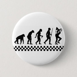 Evolutie van de Ska Badge Ronde Button 5,7 Cm