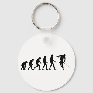 Evolutie van de Ski Sleutelhanger