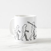 Evolutie van de sneeuwbuiter koffiemok (Voorkant links)