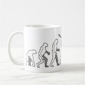 Evolutie van de sneeuwbuiter koffiemok (Links)