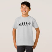 Evolutie van de Voetbal T-shirt (Voorkant volledig)