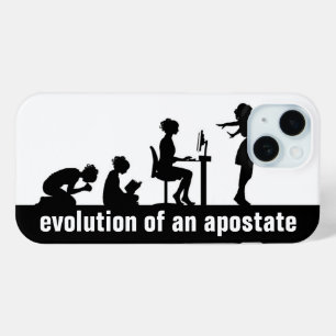 "Evolutie van een Afvallige" iPhone 15 Case