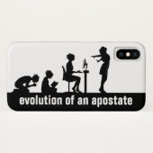 "Evolutie van een apostaat" Case-Mate iPhone Case (Achterkant (horizontaal))
