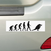 Evolutie van fotografie bumpersticker (Op auto)