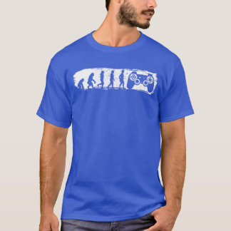 Evolutie van gamers Retro Nerd Videospellen Cadeau T-shirt