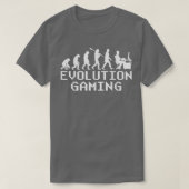 Evolutie van games Grappig videogames Nerd T-shirt (Design voorkant)