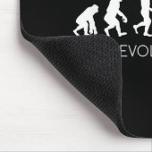 Evolutie van gitarist Shirt, Rock Music Guitar Muismat (Hoek)