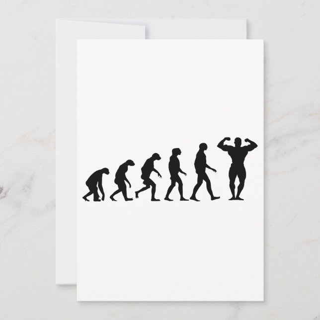 Evolutie van het Bodybuilding (Voorkant)