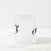 Evolutie van het Bodybuilding Matglas Koffiemok (Center)