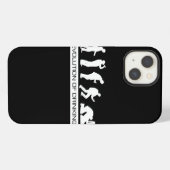 Evolutie van het Drinken iPhone Hoesje (Achterkant horizontaal)