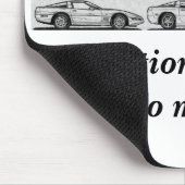 Evolutie van het korvet muismat (Hoek)