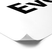 Evolutie van het leven op het diagram van de aardt poster (Hoek)