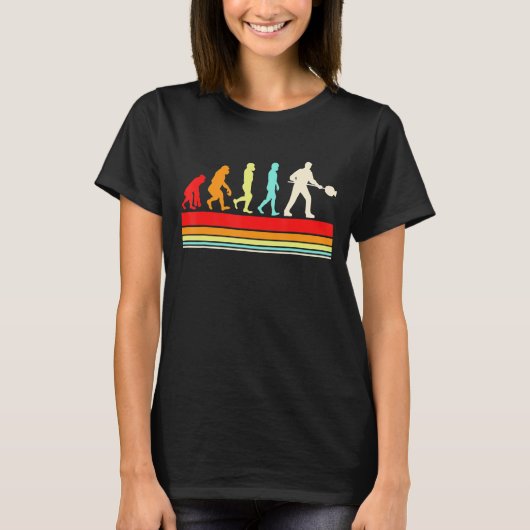 Evolutie van het Man glasblaasvlak T-shirt (Voorkant)