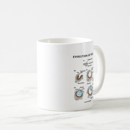 Evolutie van het oog koffiemok (Voorkant rechts)