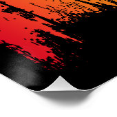 Evolutie van het skateboarden perfect poster (Hoek)