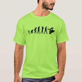 Evolutie van het T-shirt met moto