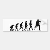 Evolutie van Hockey Bumpersticker (Voorkant)