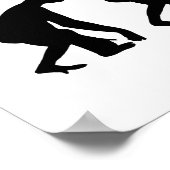 Evolutie van Hockey Poster (Hoek)