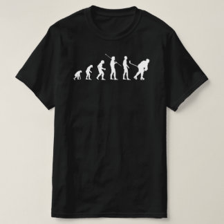 Evolutie van Ice Hockey Player Sportmodel Wv T-shirt