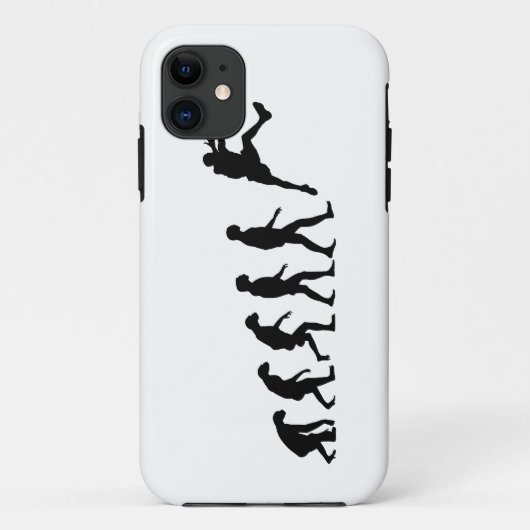 Evolutie van iPhone voor Basketball 5 Hoesje (Achterkant)