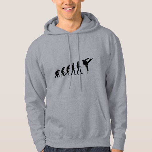 Evolutie van Karate Hoodie (Voorkant)