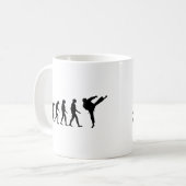 Evolutie van Karate Koffiemok (Voorkant links)