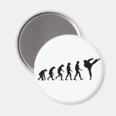 Evolutie van Karate Magneet (Voorkant / Achterkant)