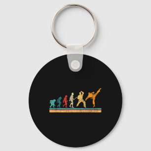 Evolutie van Karate - Martial Arts Coach Karateka Sleutelhanger