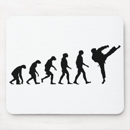 Evolutie van Karate Muismat (Voorkant)