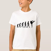 Evolutie van Karate T-shirt (Voorkant)
