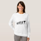 Evolutie van Karate T-shirt (Voorkant volledig)