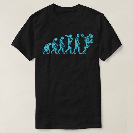 Evolutie van lacrosse klassieke TShirt (Design voorkant)