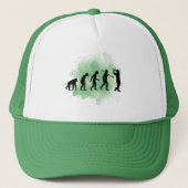 Evolutie van Man aangepast GolfPet Trucker Pet (Voorkant)