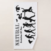 Evolutie van Man Badhanddoek (Badhanddoek)