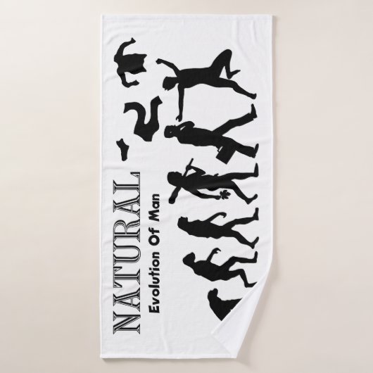 Evolutie van Man Badhanddoek (Badhanddoek)