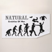 Evolutie van Man Badhanddoek (Badhanddoek)