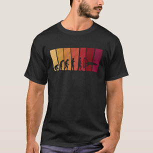 Evolutie van man Calisthenics Retro Street T-shirt