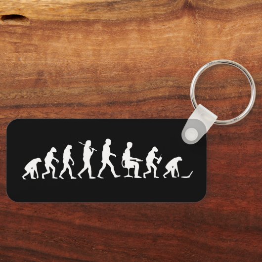 Evolutie van Man Laptop Sleutelhanger (Voorkant)