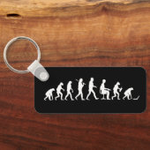 Evolutie van Man Laptop Sleutelhanger (Achterkant)