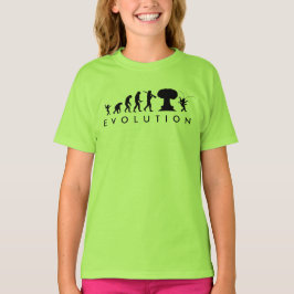 Evolutie van Mens & Kakkerlak Grappige Evolutiekaa T-shirt