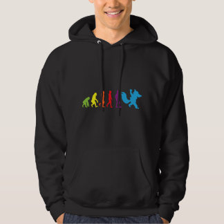 Evolutie van mensachtige furry fursona vrouwen man hoodie