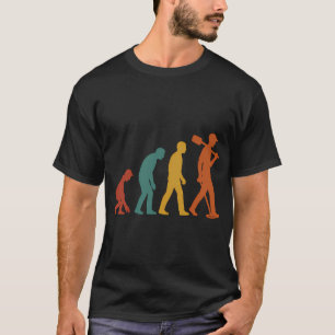 Evolutie van metaaldetectie-enthousiastelingen t-shirt