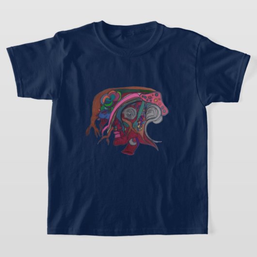 Evolutie van Moeder Natuur T-shirt (Laagn)