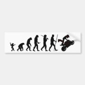 Evolutie van Moto bumper sticker (Voorkant)