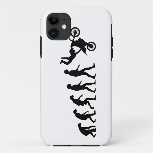 Evolutie van Motocross iPhone 5 Hoesje (Achterkant)
