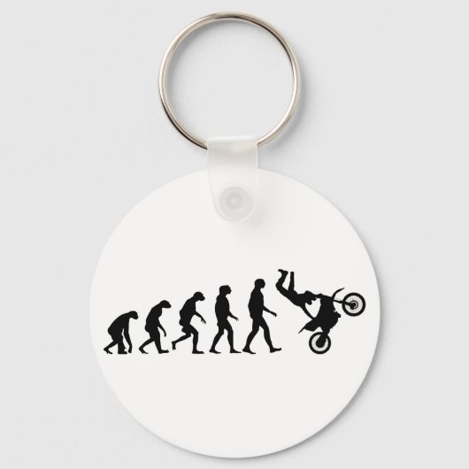 Evolutie van Motocross Sleutelhanger (Voorkant)