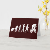 Evolutie van mountainbikers kaart (Gele Bloem)